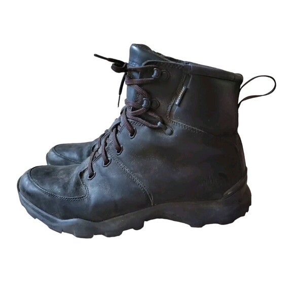 The North Face Boots Men 12.5 Thermoball Versa Black Hiking Lace Up Camp Trek - Picture 7 of 14